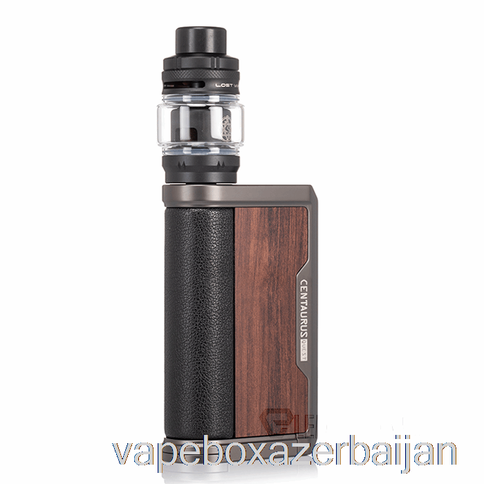 E-Juice Vape Lost Vape Centaurus Q200 Starter Kit [Centaurus Tank] Gunmetal Walnut Wood